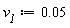 v__1 := 0.5e-1