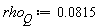 rho__Q := 0.815e-1