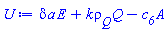 E*a*delta+Q*k*rho__Q-A*c__6