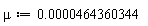 mu := 0.464360344e-4