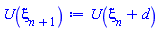 U(xi[n]+d)