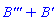 diff(diff(diff(B(r), r), r), r)+diff(B(r), r)