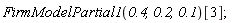 FirmModelPartial1(.4, .2, .1)[3]