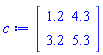 Matrix(%id = 36893488148073393796)