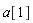 a[1]