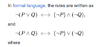 De Morgan's laws - Wikipedia