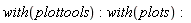 with(plottools); with(plots)