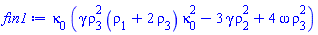 kappa[0]*(gamma*rho[3]^2*(rho[1]+2*rho[3])*kappa[0]^2-3*gamma*rho[2]^2+4*omega*rho[3]^2)
