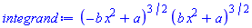 (-b*x^2+a)^(3/2)*(b*x^2+a)^(3/2)