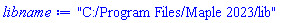 "C:/Program Files/Maple 2023/lib"