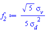 (1/5)*5^(1/2)*sigma__v/sigma__d^2