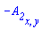 -(diff(diff(A__2(X), x), y))