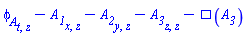 diff(diff(phi__A(X), t), z)-(diff(diff(A__1(X), x), z))-(diff(diff(A__2(X), y), z))-(diff(diff(A__3(X), z), z))-Physics:-dAlembertian(A__3(X), [X])