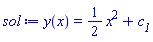 y(x) = (1/2)*x^2+c__1