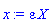 epsilon*X