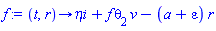 proc (t, r) options operator, arrow; `&eta;i`+f*theta[2]*v-(a+epsilon)*r end proc
