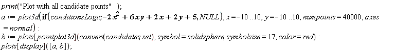 print("Plot with all candidate points");