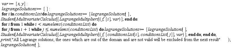 var := [x, y]: