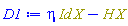 eta*Physics:-`*`(Id, X)-Physics:-`*`(H, X)