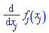 diff(f[j](x[j]), x[j])