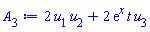 2*u[1](x, t)*u[2](x, t)+2*exp(x)*t*u[3](x, t)