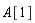 A[1]