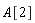 A[2]
