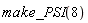 make_PSI(8)