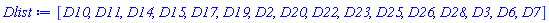 [D10, D11, D14, D15, D17, D19, D2, D20, D22, D23, D25, D26, D28, D3, D6, D7]
