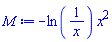 SERIES(Scale, [-1/_var[1/ln(1/x)]], 0, algebraic, [2], infinity, integer, _var[x], -_var[x]^2/_var[1/ln(1/x)])