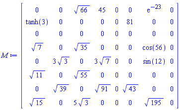 Matrix(%id = 18446746093103943062)