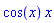 cos(x)*x