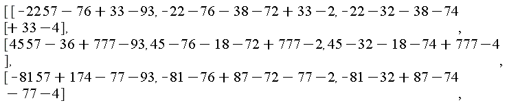 Matrix(%id = 18446744078268978350)