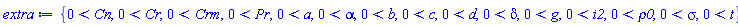 {0 < Cn, 0 < Cr, 0 < Crm, 0 < Pr, 0 < a, 0 < alpha, 0 < b, 0 < c, 0 < d, 0 < delta, 0 < g, 0 < i2, 0 < rho0, 0 < sigma, 0 < t}