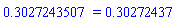 .3027243507 = .30272437
