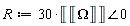 R := 30*`&angle;`(Unit(Unit('Omega')), 0)