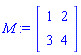 Matrix(%id = 18446884297779762110)