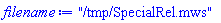 "/tmp/SpecialRel.mws"