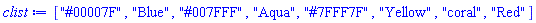 ["#00007F", "Blue", "#007FFF", "Aqua", "#7FFF7F", "Yellow", "coral", "Red"]