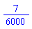 7/6000