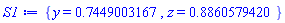 {y = .7449003167, z = .8860579420}