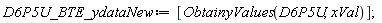 D6P5U_BTE_ydataNew := [ObtainyValues(D6P5U, xVal)]