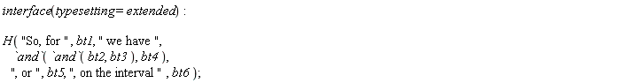 interface(typesetting = extended):