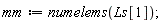 mm := numelems(Ls[1]);