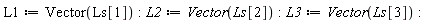 L1 := Vector(Ls[1]):