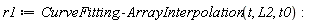 r1 := CurveFitting:-ArrayInterpolation(t, L2, t0):