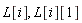 L[i], L[i][1]