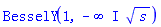 BesselY(1, -(infinity*I)*s^(1/2))