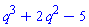 q^3+2*q^2-5