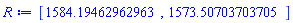 [HFloat(1584.1946296296264), HFloat(1573.5070370370522)]